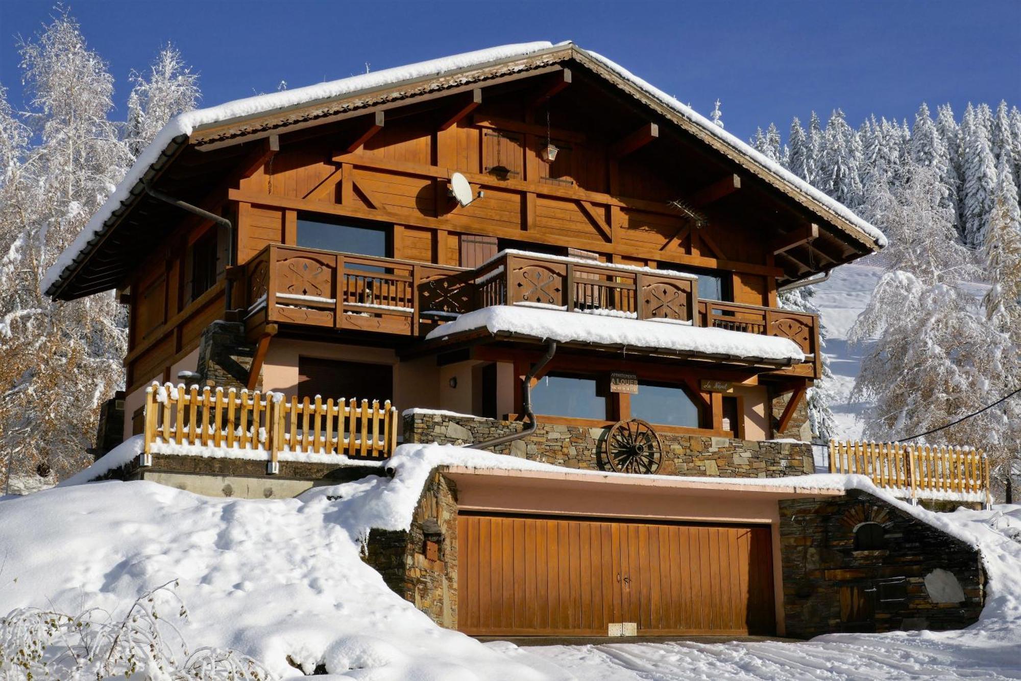 Les Saisies coté Légette appartement dans chalet Extérieur photo